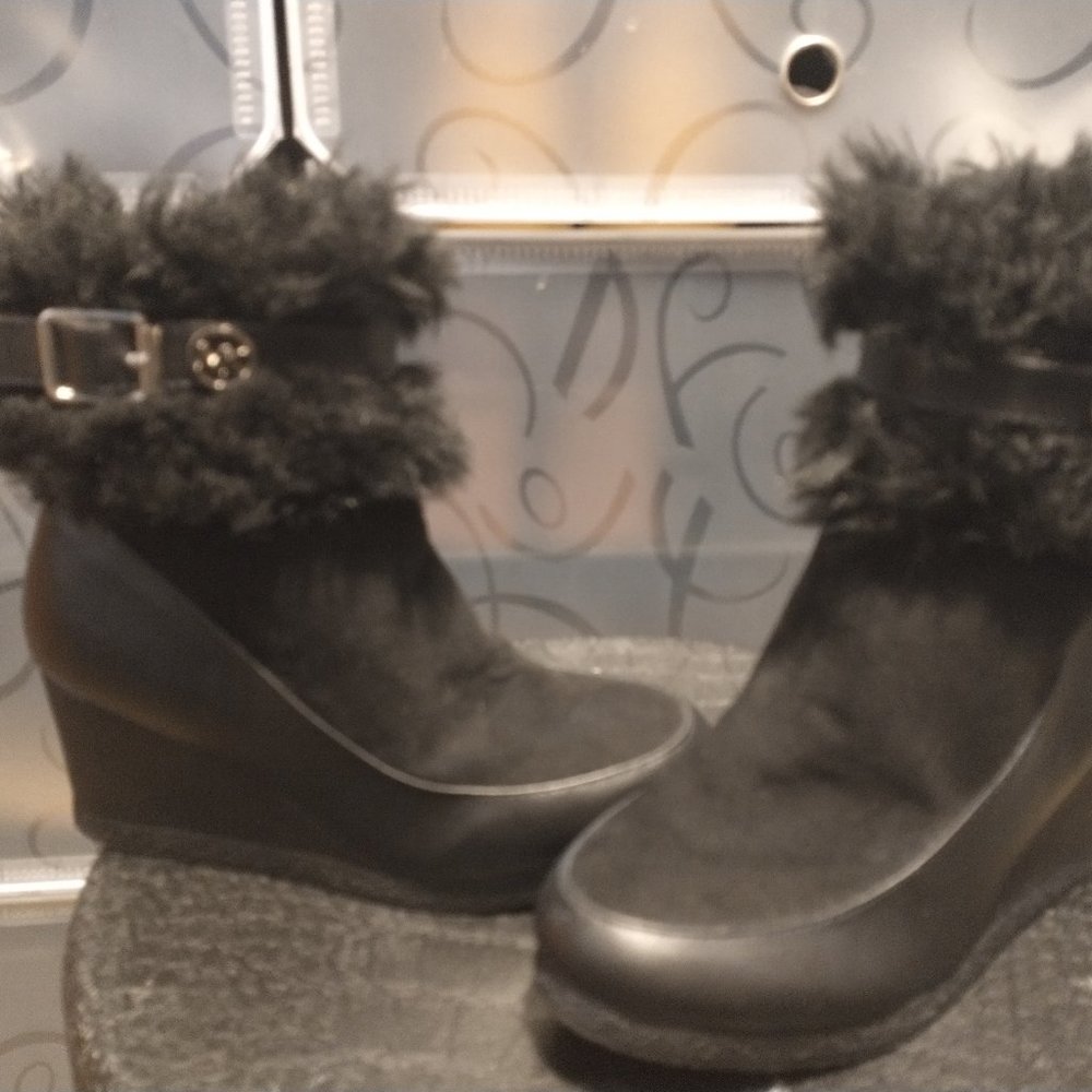 Kids MICHAEL Michael Kors Wedge Boots